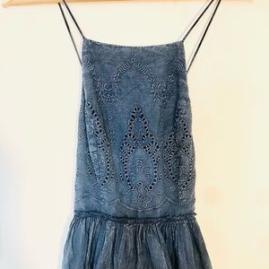 Lucky Brand - Open Back Boho Summer Dress - Size S